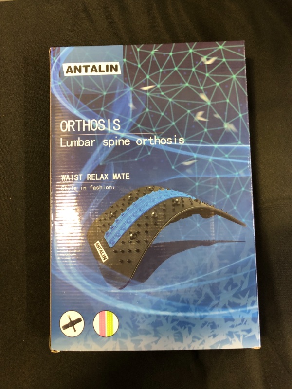 Photo 1 of Antalin Back Stretcher, Back Pain Relief Device, Lumbar Support Spine Board for Herniated Disc,Sciatica, Scoliosis, Multi-Level Back Massager
