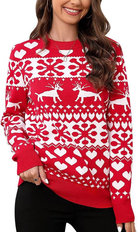 Photo 1 of KOJOOIN Ugly Christmas Sweater for Women Funny Holiday Sweaters Tacky Christmas Sweaters for Women
SIZE XL 