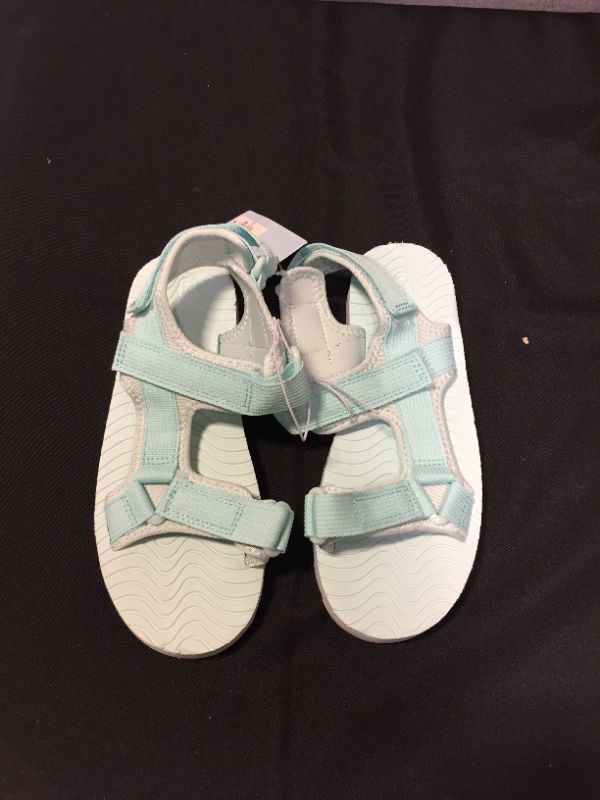 Photo 2 of Kids' Emery Ankle Strap Sandals - Cat & Jack Mint Green 13
