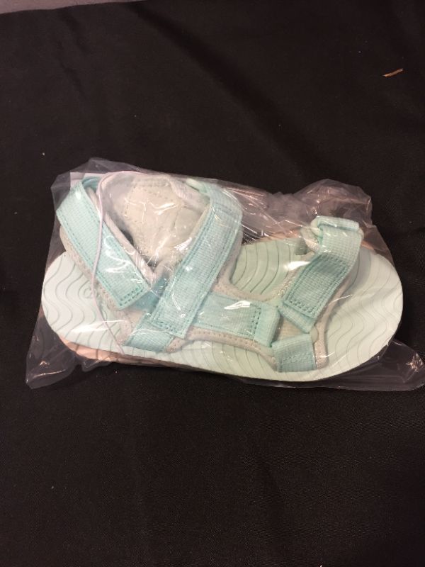 Photo 3 of Kids' Emery Ankle Strap Sandals - Cat & Jack Mint Green 13
