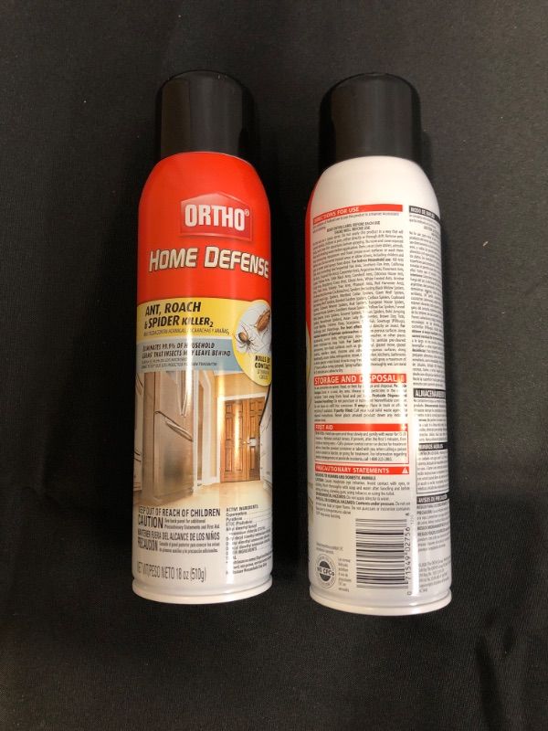 Photo 2 of (( 2 PACK )) Ortho Home Defense Ant, Roach & Spider Killer2
