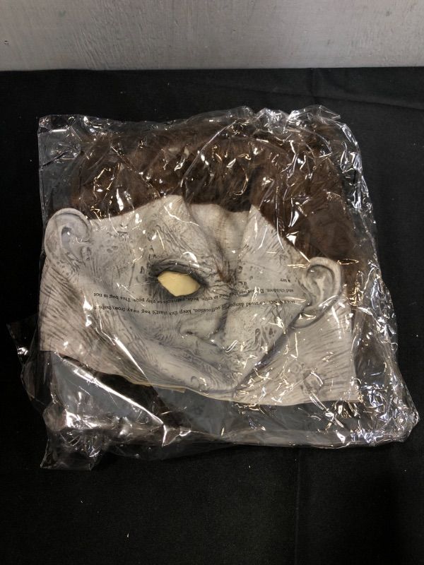Photo 2 of 2022 New Michael Myers Mask Halloween Horror Cosplay Costume Latex Prop Original 1978 Black Grey White