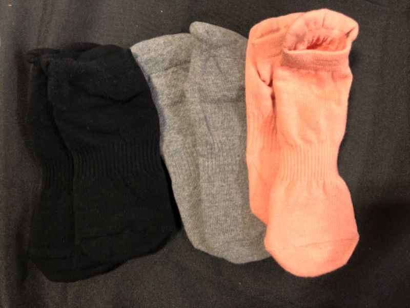 Photo 2 of Grip Socks for Women Pilates Non Slip Socks Womens Pilates Socks with Grips for Women Grippers Socks No Slip Socks Women
