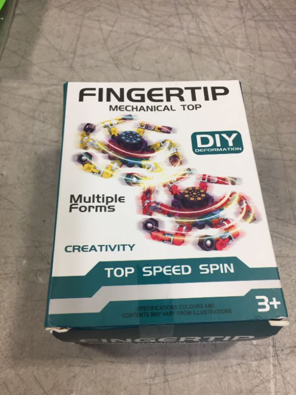 Photo 1 of 6 Pcs Funny Sensory Fidget Spinners Toys Finger Hand Spinner Spinning Top Focus Toy Fingertip Gyro with Transformable Chain Mechanical Spiral Twister Stress Relief for Kids Adults (6Pcs)
