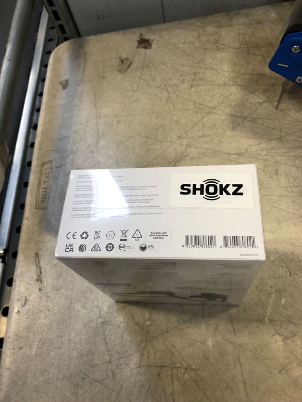 Photo 4 of SHOKZ OpenRun (AfterShokz Aeropex) - Open-Ear Bluetooth Bone Conduction Sport Headphones - Sweat Resistant Wireless Earphones for Workouts and Running - Built-in Mic, with Headband
