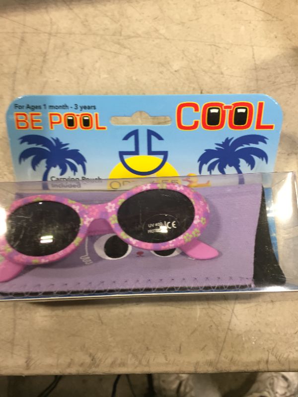 Photo 2 of Baby Sunglasses, Rubber Frame Infant & Toddler Sunglasses Ages 0-3 Years, 100% UV Protection
