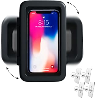 Photo 1 of Depointer Shower Phone Holder Waterproof 360° Rotation, Mirror/Wall Anti-Fog High Sensitivity Cover Mount