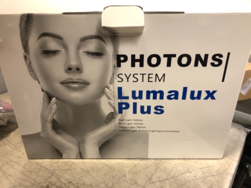Photo 1 of AAO Care Photons System Lumalux Plus Cosmetic Device Infrared Red Light Therapy
