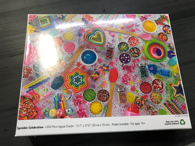 Photo 2 of 1000 PIECE JIGSAW PUZZLE-SPRINKLE CELEBRATION-FOR AGES 14+