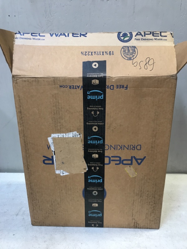 Photo 2 of APEC Water Systems ROES-50 Essence Series Top Tier 5-Stage Certified Ultra Safe Reverse Osmosis Drinking Water Filter System , White 50 GDP