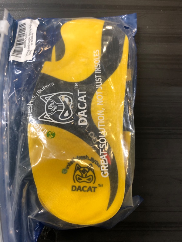 Photo 2 of 3/4 High Arch Support Inserts // Relieves Bunions, Plantar Fasciitis, Heel Pain and Foot Pain Caused Only by High Arches Yellow M:(Men6.5-8.5/Women7.5-9.5)