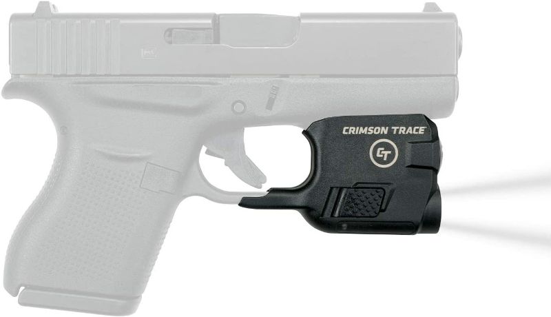 Photo 1 of Crimson Trace Lightguard Weapon Light with Ambidextrous Controls, 2 Modes and Heavy Duty Construction for Tactical Carry, CCW and Competition
