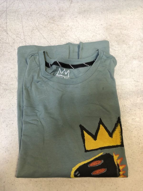 Photo 2 of 7 Ate 9 Apparel Kids Three Birthday 3 Circus Third 3rd Carnival Grey Retro Ringer Tee --- XL 
