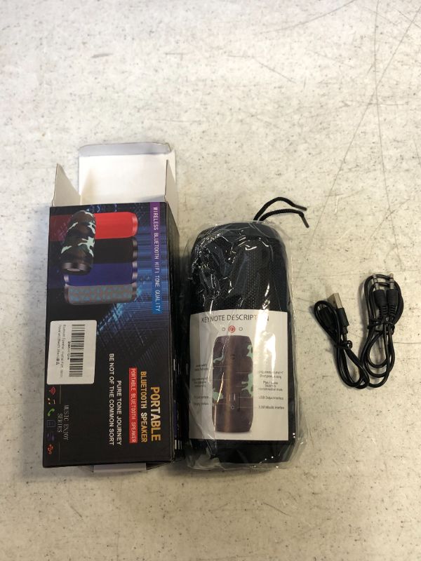 Photo 1 of PORTABLE BLUETOOTH SPEAKER 