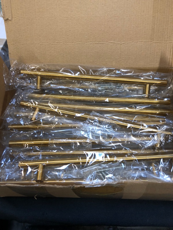 Photo 1 of 30 PACK DRAWER CABINET PULL WITH HANDLES GOLD TONE
