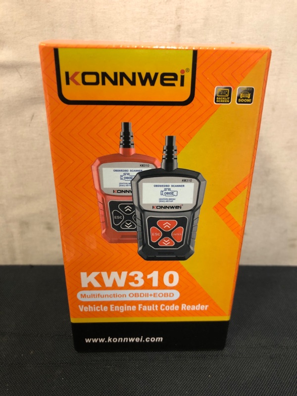 Photo 2 of 
KONNWEI KW310 OBD2 Scanner Full OBDII Functions 10 Modes Automotive Engine Fault Code Reader Scan Tool for All 1996 and Newer Cars (Red)