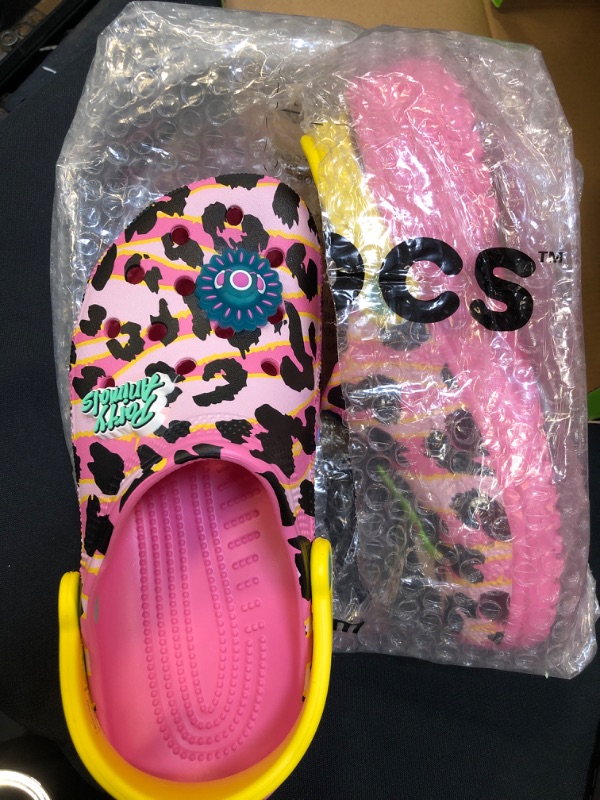 Photo 1 of Crocs Kids' Classic Animal Print Clog  SIZE 6