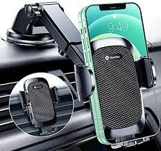 Photo 1 of Humixx Phone Mount for Car [Military-Grade Super Suction] Universal Hands-Free Car Phone Holder Mount for Dashboard Windshield Air Vent Car Mount for iPhone 14 Pro Max Plus Samsung All Phones & Cars