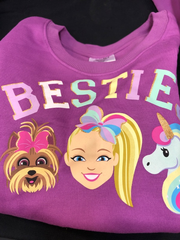 Photo 2 of Girls' JoJo Siwa Sweatshirt  size 7-8