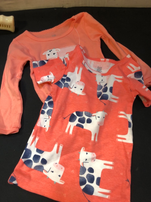 Photo 1 of Baby Girls' 2pc Cows Snug Fit Pajama Set - Just One You made by carter's
Size 18m