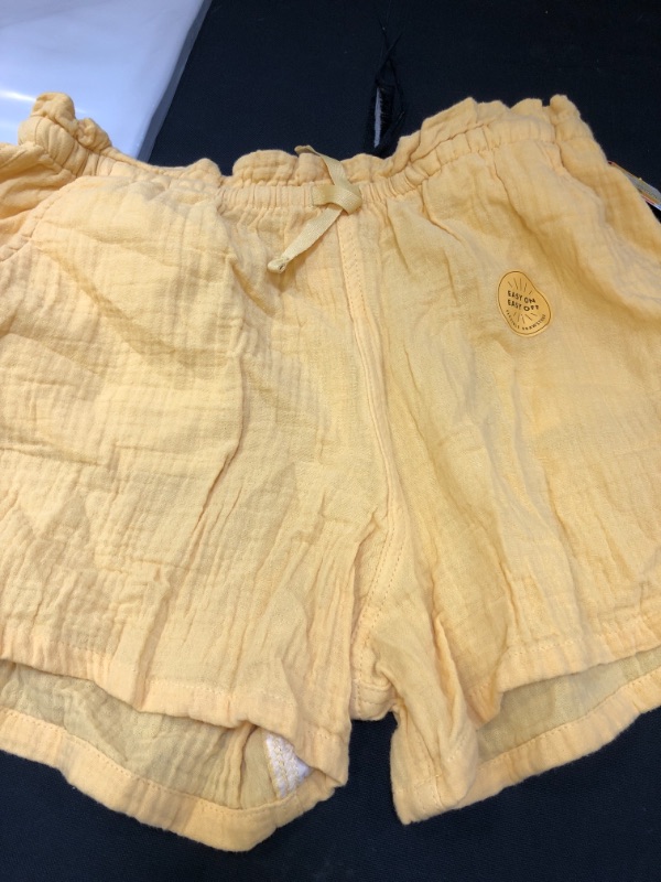 Photo 2 of Girls' Woven Gauze Shorts 
Size XL