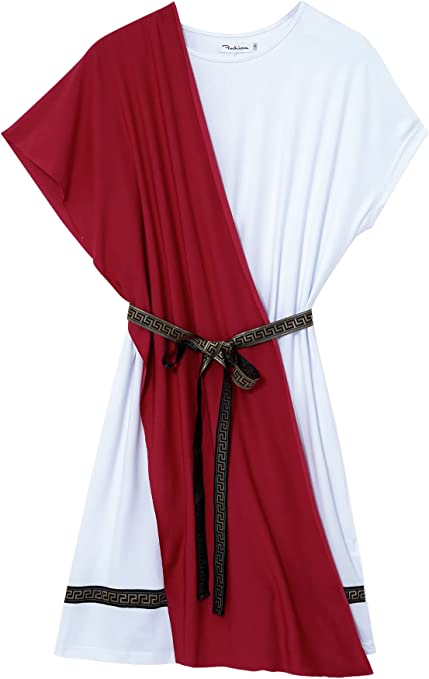 Photo 1 of GIKING Halloween Adult Couples Women Men Toga Costumes SIZE XL 
