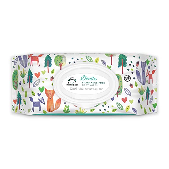 Photo 1 of Amazon Brand - Mama Bear Fragrance-Free Flushable Toddler Toilet Wipes, 