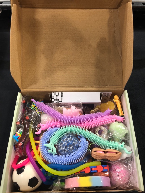 Photo 1 of 40 Pcs Fidget Toys Party Favors, ASONA Pop Sensory Toy for Girls Kids, Autistic ADHD Stress Relief, Bulk Fidget for Party Favors Classroom Reward Pinata Goodie Bag Fillers
