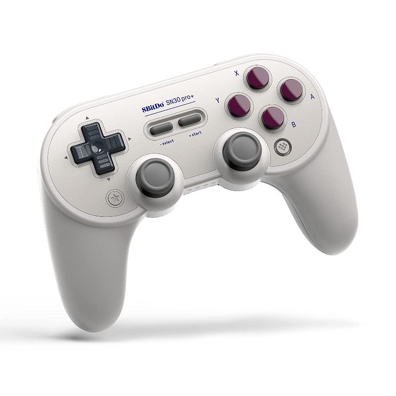 Photo 1 of 8Bitdo Sn30 Pro+ Bluetooth Controller Wireless Gamepad for Switch, PC, macOS, Android, Steam and Raspberry Pi (G Classic Edition)
