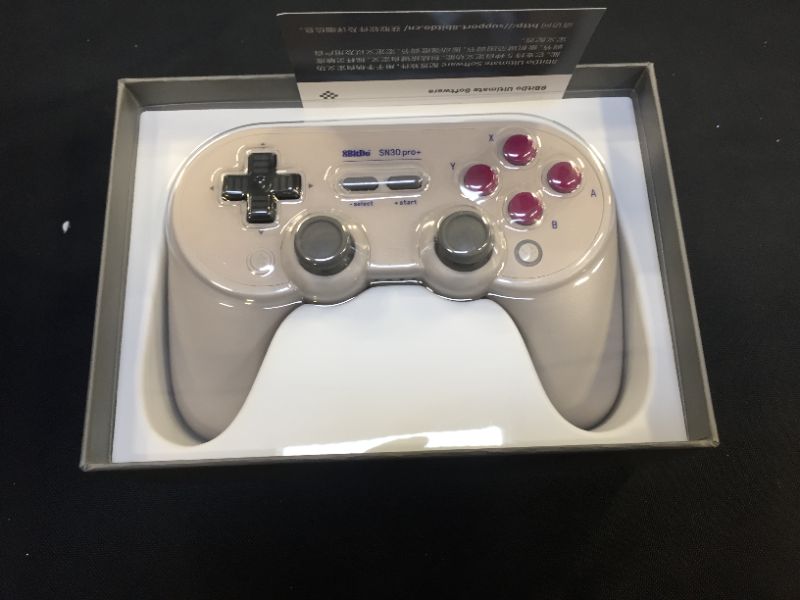 Photo 2 of 8Bitdo Sn30 Pro+ Bluetooth Controller Wireless Gamepad for Switch, PC, macOS, Android, Steam and Raspberry Pi (G Classic Edition)
