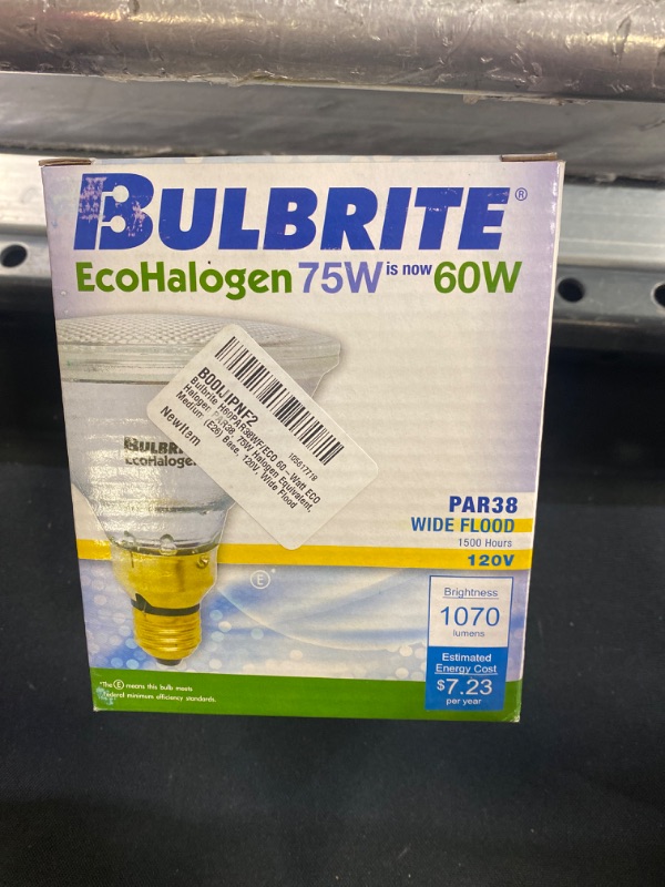 Photo 2 of (Case of 15) Bulbrite H60PAR38WF/ECO