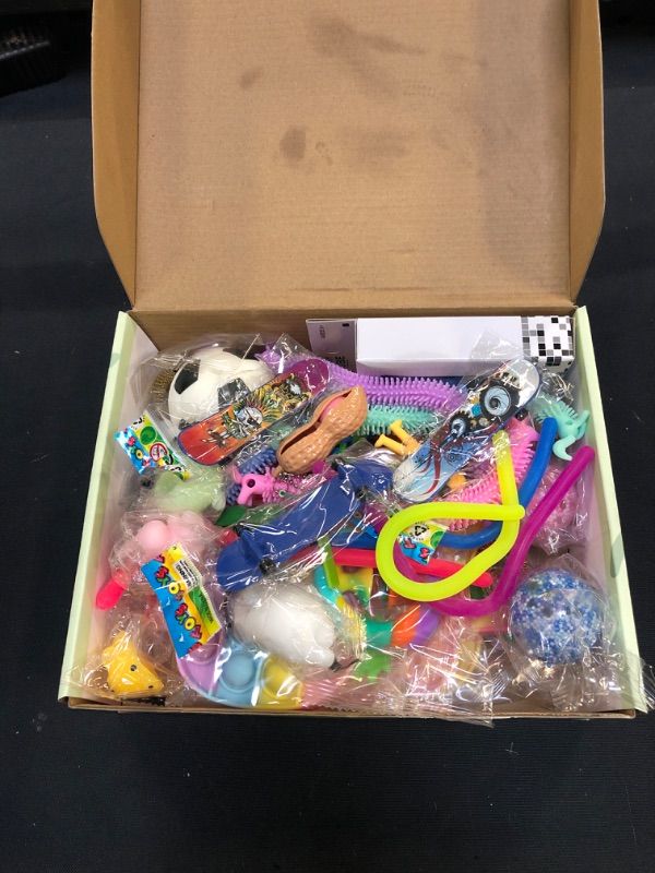Photo 2 of 40 Pcs Fidget Toys Party Favors, ASONA Pop Sensory Toy for Girls Kids, Autistic ADHD Stress Relief, Bulk Fidget for Party Favors Classroom Reward Pinata Goodie Bag Fillers
