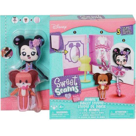 Photo 1 of Disney Sweet Seams Series 1 Minnie Mouse Deluxe Pack ( BOX HAS MINOR DAMAGE ) 
