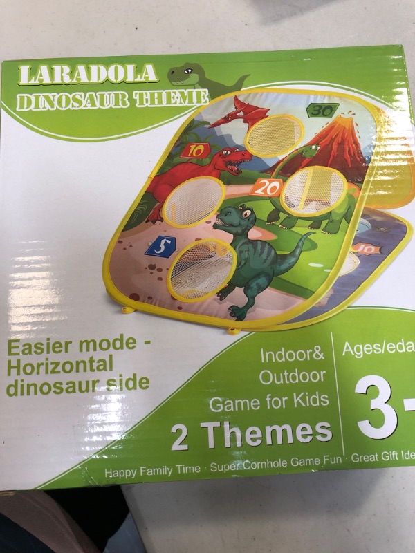 Photo 1 of Bean Bag toss Game Dinosaur Themed