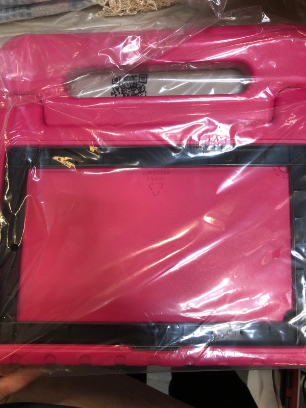 Photo 1 of ProCase Samsung Galaxy Tab A7 10.4 2020 Kids Case (T500 T503 T505 T507), Shock Proof Convertible Handle Stand Cover Lightweight Kids Friendly Protective Case for 10.4 inch Galaxy Tab A7 -Magenta
