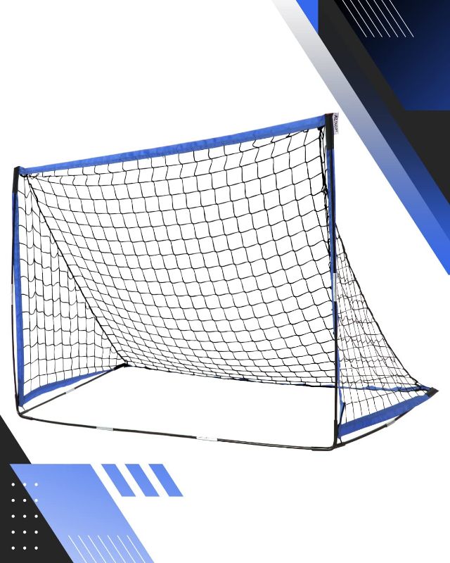 Photo 1 of Kunup Soccer Goals for Backyard for Kids, Portable Soccer Nets Set, 2 Packs Pop Up Soccer Goal with Carrying Bag for Outdoor Training ,Size 5 x 3'1" , 3'6"x 2'5"
