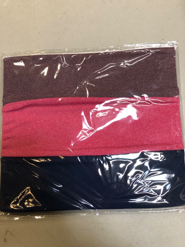 Photo 1 of 3 PACK WOMENS ATHLETIC HEADBAND