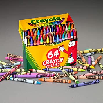 Photo 1 of Crayola Crayons, Crayon Box with Sharpener, 64 ct