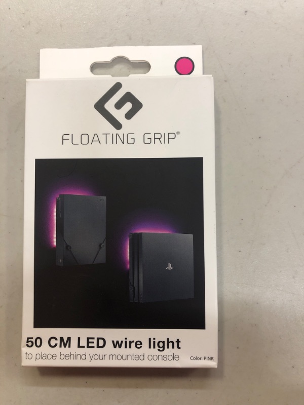 Photo 4 of 1 feet/0.5M Light Strip by FLOATING GRIP - LED Light Strip with USB Plug and Removeable Sticker on The Back. (Pink)