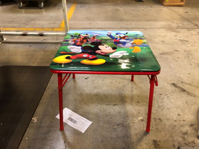 Photo 2 of Disney Junior 45704 Mickey Kids Table Set 20x20 -- Chair Not Included With Item
