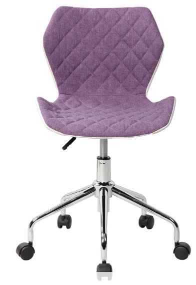 Photo 1 of Techni Mobili Modern Height Adjustable Office Task Chair, Purple
