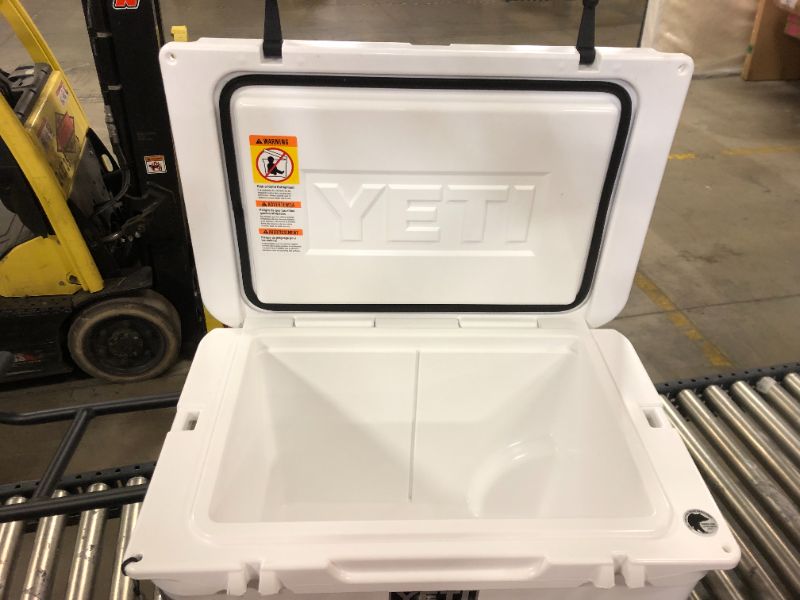 Photo 3 of YETI Tundra Haul Portable Wheeled Cooler White