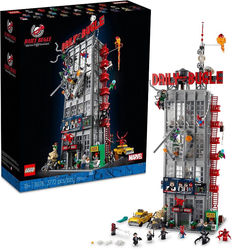 Photo 1 of LEGO Marvel Super Heroes Daily Bugle 76178 Building Set for Adults (3772 Pieces)
