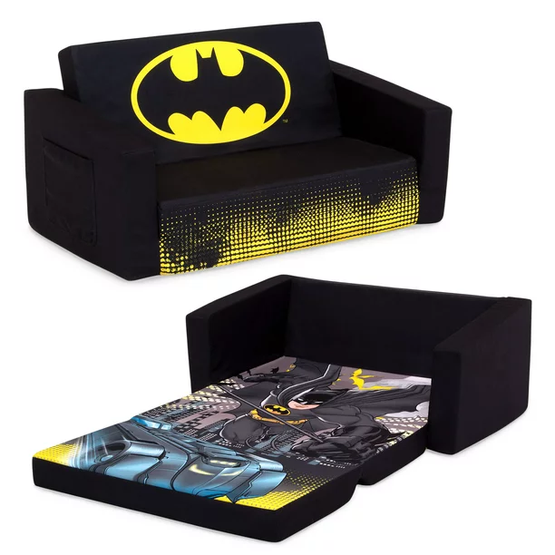 Photo 1 of Batman Cozee Flip-Out Sofa - 2-in-1 Convertible Sofa to Lounger *** BOX DAMAGE ***