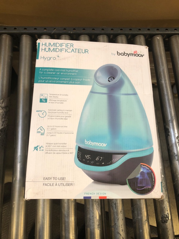 Photo 2 of Hygro Plus Cool Mist Humidifier 3-in-1 Humidity Control, Multicolored Night Light & Essential Oil Diffuser Easy Use and Care (NO Filter Needed)
