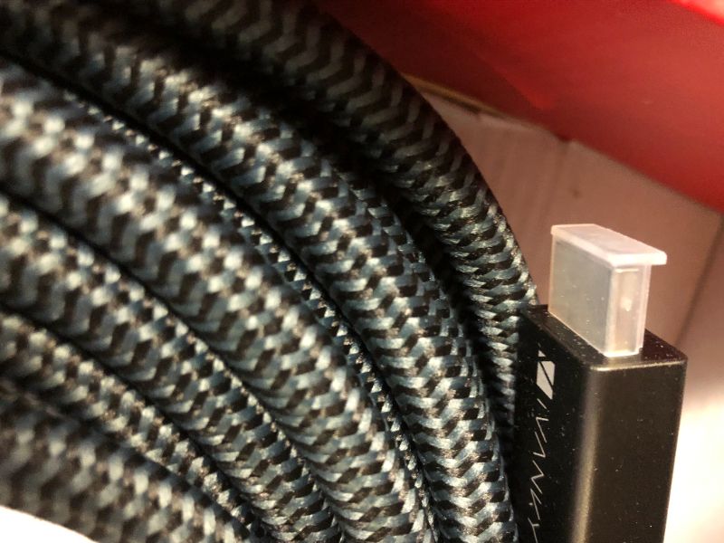 Photo 1 of HDMI Cable 4K 40ft, iVANKY 18Gbps High Speed HDMI 2.0 Cable, 4K HDR, HDCP 2.2/1.4, 3D, 2160P, 1080P, Ethernet - Braided HDMI Cord, Audio Return(ARC) Compatible UHD TV, Blu-ray, Monitor 40 feet Grey 1