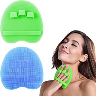 Photo 1 of INNERNEED Silicone Body Scrubber Gentle Exfoliating Glove Shower Brush Soft