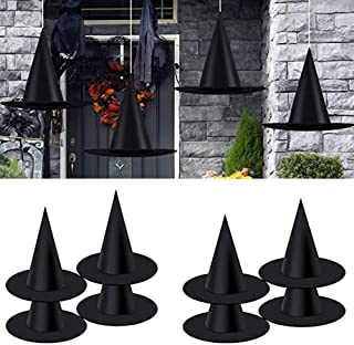 Photo 1 of 8 Pack Witch Hat Wizard Hat Halloween Suitable for Role-Playing or Party Decoration Holiday Halloween Christmas