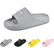 Photo 1 of Cloud Slides for Women and Men, Quick Drying Shower Shoes for Women ,Bathroom Spa Shoes, Lightweight Soft Cushioned Non-slip Pillow Slides Slippers for Indoor Outdoor. EUR 42-43
