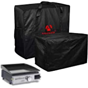 Photo 1 of Atersala Griddle Cover&Carry Bag Set,BBQ Cover&Carry Case Compatible for Blackstone 22inch with/Without Hood,Heavy Duty Waterproof Small Moving Bags for Outdoor Camping Barbecue Gas Propane Grill
